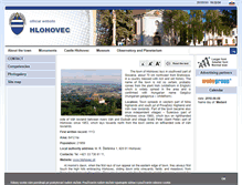 Tablet Screenshot of eng.hlohovec.sk